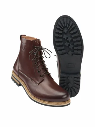 Franz Gustav Herren Jubiläums-Boot 1824 Braun Rindleder