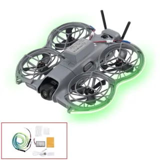 RCSTQ LED Night Light Strip Flight Brightness Adjustable Waterproof Lamp Belt for DJI NEO 2 RC Drone
