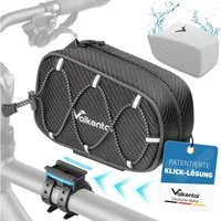 Valkental Rahmentasche Fahrradtasche für Oberrohr, mit Schnellspanner, wasserfest 1,8 L