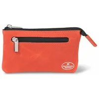 Hamosons Schlüsseltasche Großes Schlüsseletui / Schlüsselmäppchen, Leder, Rot, Hamosons 159