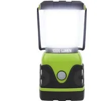 efaso LED Arbeitslicht LED Camping Lampe mit 1000 Lumen - superhell/wasserspritzgeschützt, LED fest integriert, Tageslichtweiß, 4 Lichtmodi, dimmbar
