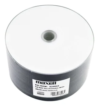 Maxell 50 x CD-R | mx624043 | 700 MB (80 Min) 52x - weiß
