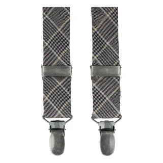 Willen - Hosenträger,Hosenträger Herren,Hosenträger schwarz,Hosenträger Anzug,Hosenträger Hochzeit camel - Gr. - OS