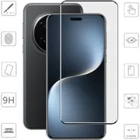Wigento Handyhülle Für Honor Magic 7 Pro 4D Display Full Curved H9 Hart Glas Folie Schutz, Display Curved Panzer Schutz Glas