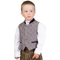 Isar-Trachten Trachtenjacke Kinderweste - TAYO - marine