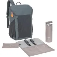 LÄSSIG Wickeltasche GRE Slender Up Backpack Reflective anthracite