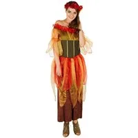 dressforfun Kostüm Frauenkostüm Herbstfee, Die Herbstfee sorgt für einen farbenfrohen Auftritt
