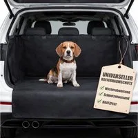BigDean Tier-Kofferraumschutzdecke Hund mit Seiten- und Ladekantenschutz Universal, Besonders pflegeleicht, einfach abwischbar