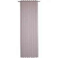 ELBERSDRUCKE Vorhang Gardine mit verdeckten Schlaufen Pure lila 255 x 140 cm (1 St), Multifunktionsband, transparent, Polyester, einfarbig, modern