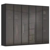 rauch Kleiderschrank Schrank Garderobe SKAT SHINE Breiten 151/201/251/301cm, Höhe 223/235cm (3 verschiedene Ausstattungen BASIC/CLASSIC/PREMIUM (inkl. SOFT-CLOSE) edle Schrankfront mit hochwertigen Glasrahmentüren MADE IN GERMANY