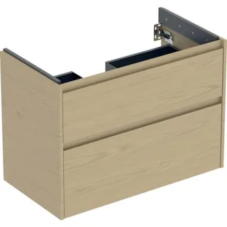 Geberit Renova Plan Unterschrank für Waschtisch, mit zwei Schubladen: 84.6x60.6x44.6cm, 504031PS1 504031PS1