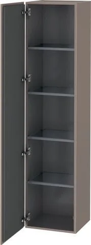 Duravit L-Cube Hochschrank Basalt Matt 400x363x1760 mm - LC1180L4343 LC1180L4343