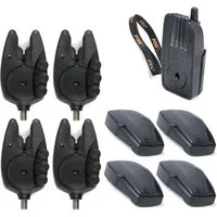 FOX International elektronischer Bissanzeiger Fox Micron RX+ 4 Rod Set - 4 Bissanzeiger + 1 Receiver
