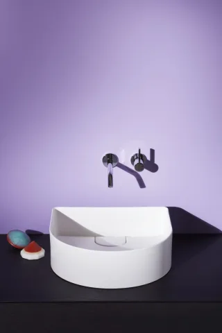 LAUFEN Waschtisch-Schale Sonar o.HL o.ÜL 410x365 weiß matt, H8123427571121 H8123427571121