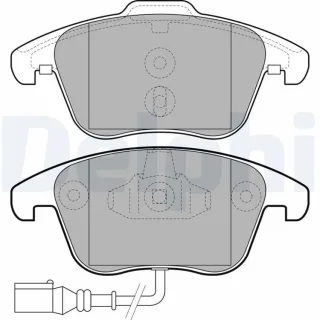 Delphi Bremsbel?ge vorne Audi Q3 Seat Alhambra VW Sharan Tiguan