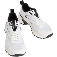 Calvin Klein HIKE RUN CKSTRIPE MESH Plateausneaker Schnürschuh, Halbschuh, Freizeitsneaker mit Logo-Schriftzug