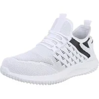 Coolwalk Modischer Herrenschuh mit atmungsaktivem Design für Alltag Sneaker (89373265) Flach Sneakers in Weiß