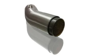 Nachrüst Katalysator Steck Ersatz Kat Patrone MIVV, 55mm zB für Honda Modelle + ABE EURO-3
