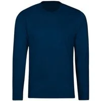 Trigema T-Shirt TRIGEMA Langarmshirt aus 100% Baumwolle (1-tlg)