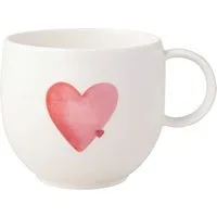 Villeroy & Boch Becher With Love Henkelbecher Sending Love 0,29l, Porzellan