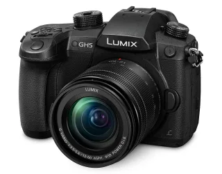 Panasonic Lumix DC-GH5 [20.3MP 4K 32"] schwarz inkl. G Vario Objektiv 12-60mm 1:35-56 ASPH