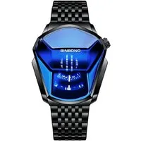 Athlix Quarzuhr Armbanduhr Herren Edelstahl Herrenuhr Analog Wasserdicht Uhr, Wasserdicht bis 3 BAR, Präzises Quarz-Uhrwerk