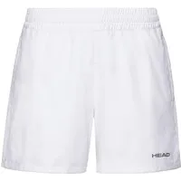 Head Shorts Tennishose Club (UV-Schutz) kurz weiss Damen