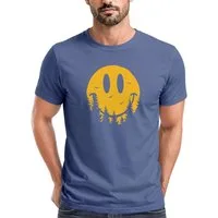 Neverless Print-Shirt Neverless® Herren T-Shirt Sommer Sonne Outdoor Motiv Lustig Smiling mit Print