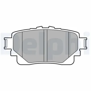 Delphi Bremsbel?ge hinten Lexus Nx Rx Ux Suzuki Across Toyota Bz4x Rav