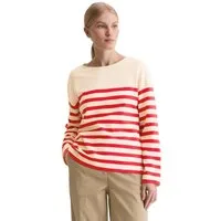 Marc O'Polo Langarmshirt aus garngefärbtem Heavy-Slub-Jersey