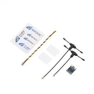 BAYCKRC RRD2 2.4GHz ELRS Receiver with Dual LR1121 RF Chip Antennas for FPV RC Drone