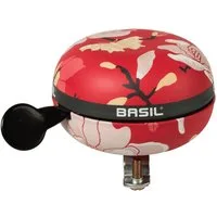 Basil Fahrradklingel "Magnolia" poppy red, XXL Ø 80mm