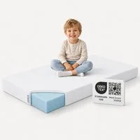 Babymatratze NORA Matratze, Gelschaum, 12 cm, allergikerfreundlich, Baby, Arensberger, 12 cm hoch, (70 x 140 cm, 70x140cm), waschbarer Bezug, kühlend, 60x120 70x140 & mehr
