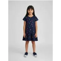 Blue Seven Jerseykleid (1-tlg) im tollem Herzchen-Folien-Alloverprint