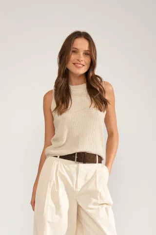 Nümph - NUDINEA TOP whitecap gray - Gr. - L