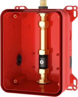 KWC Aquarotter Rohbauset, F3, Systembox R3, duschen, Kalt- oder vorgemisches Warmwasser, 2030040069 2030040069