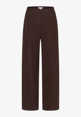 MORE & MORE - Hose mit weitem Bein braun - Gr. - 46