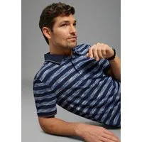 Man's World Poloshirt Neue Kollektion! normale Passform, Kurzarm, geringeltes Design, aus Single Jersey