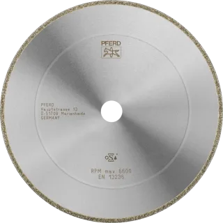 PFERD TOOLS Diamant-Trennscheibe D1A1R für Grau-/Sphäroguss - 68423228