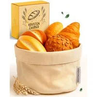 Krustenzauber Brotkasten Moderner Brotkorb & Brotkasten zur Brotaufbewahrung für frisches Brot