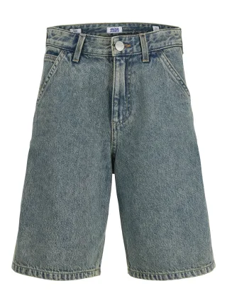 JACK&JONES - JJIALEX JJCARPENTER SHORTS AKM 148 JNR Blue Denim - Gr. - 152