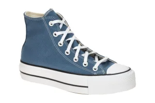 Converse A12957C CTAS_Lift_Hi Damenschuhe Hi cut Plateau Sneaker blauer slack...