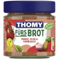 THOMY Saucen, Thomy Fürs Brot Tomate Olive und Knoblauch Packung 180g