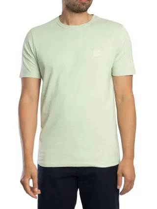 BOSS Tales Logo T-Shirt, Grün