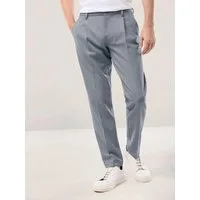 Walbusch Anzughose Herren Anzug Hose mit Bundfalte Modern Fit elastischer Bund, modern, Kurzgröße