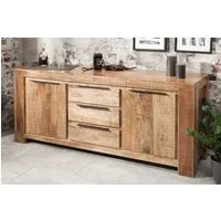 riess-ambiente Sideboard IRON CRAFT 174cm natur, Massivholz · 3 Schubladen · Kommode · Mangoholz · Wohnzimmer