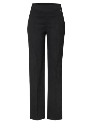 relaxed - Scarlet Wide Leg schwarz - Gr. - 40