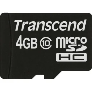 Transcend microSDHC 4GB Class 10 TS4GUSDC10