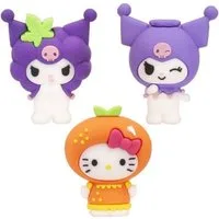 SANRIO Spielfigur Hello Kitty and Friends Tutty Frutty Sammelfigur in Kapsel, 1 zufällig, (Spar-Set, 1-tlg), Zufällige Gummifigur in Kapsel, Motiv nicht wählbar