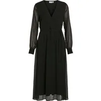 Vila Wickelkleid VIFalia (1-tlg) Drapiert/gerafft